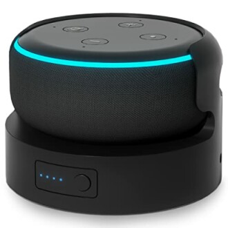 Battery Base for Echo Dot 3rd Gen - Extend Playtime and Portability